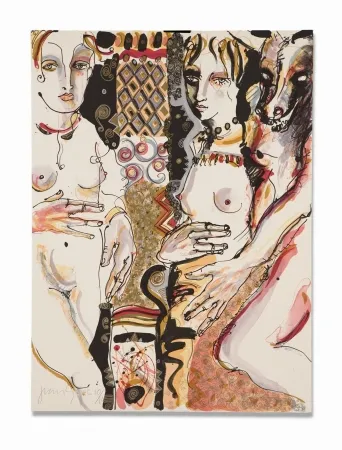 石版画 Barbera - Compasion