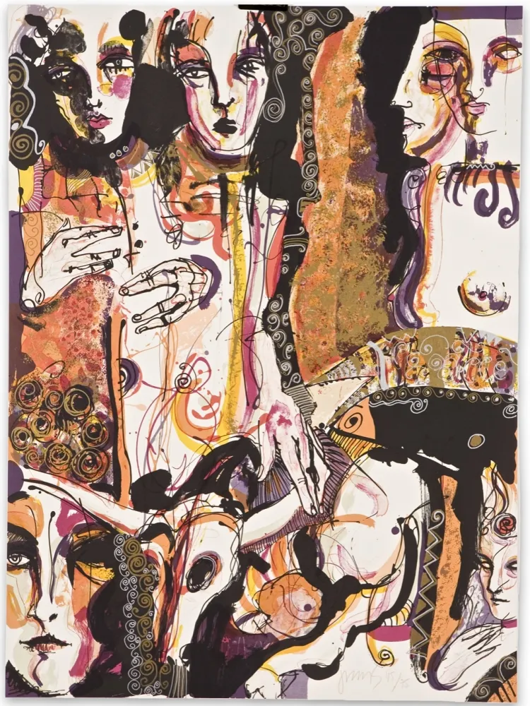 石版画 Barbera - Confusionista