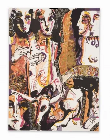 石版画 Barbera - Confusionista