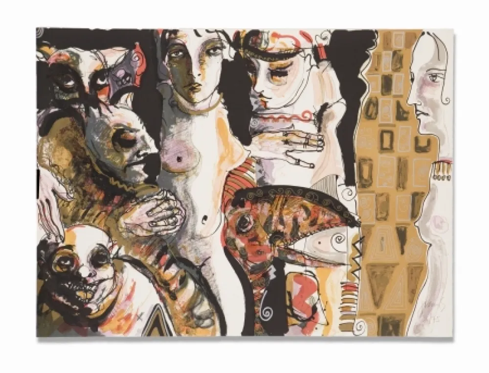 石版画 Barbera - Conspiracion