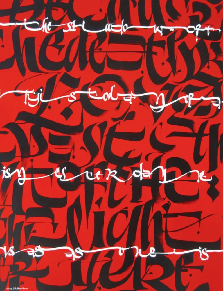 丝网印刷 Barcellona - Shadows of Tomorrow