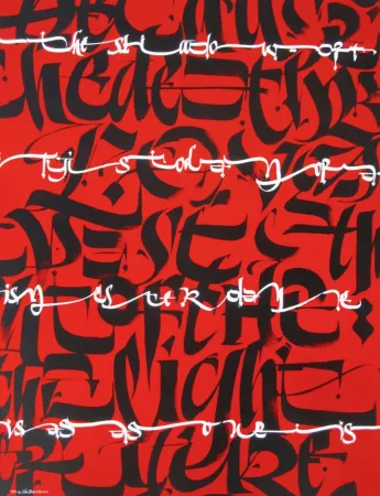 丝网印刷 Barcellona - Shadows of Tomorrow