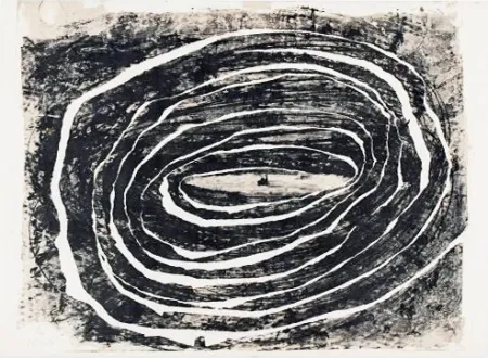 石版画 Barcelo - Corrida