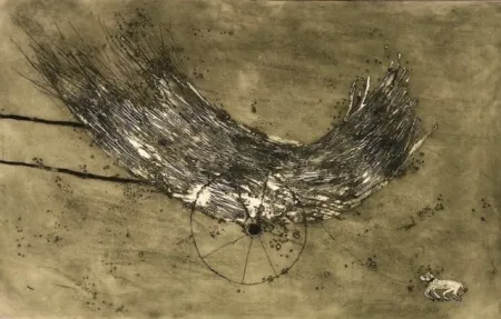 蚀刻飞尘法 Barcelo - La Charette de foin