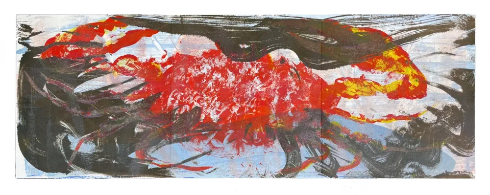 石版画 Barcelo - La Colombe