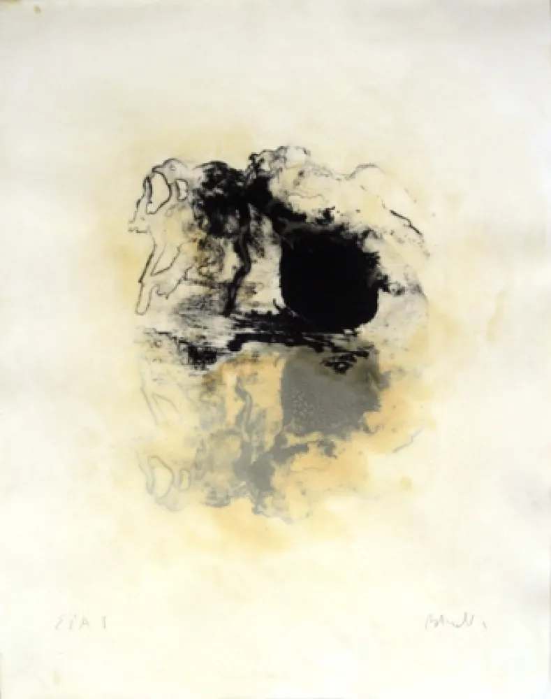 石版画 Barcelo - Les oignons