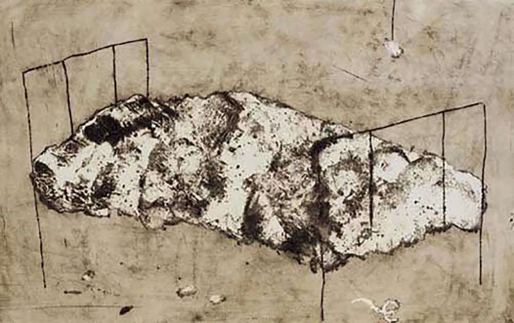 版画 Barcelo - Lit I