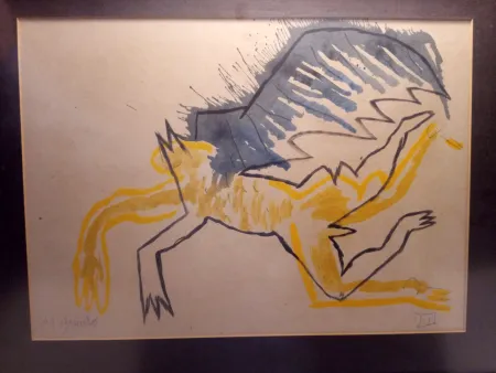 无技术 Barcelo - Original drawing - Mixed technique