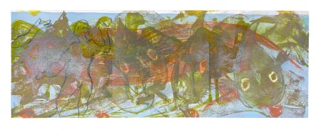 石版画 Barcelo - Orphée