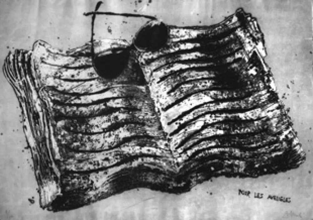 版画 Barcelo - Pour les aveugles