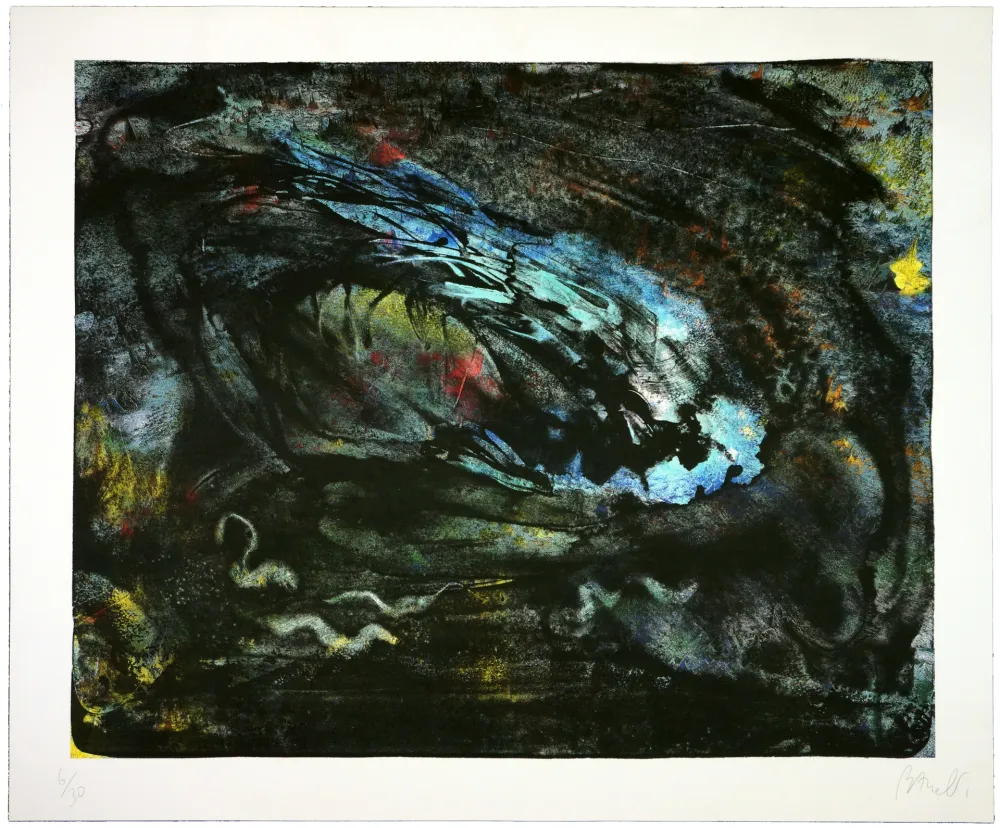 石版画 Barcelo - Sans titre