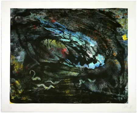 石版画 Barcelo - Sans titre