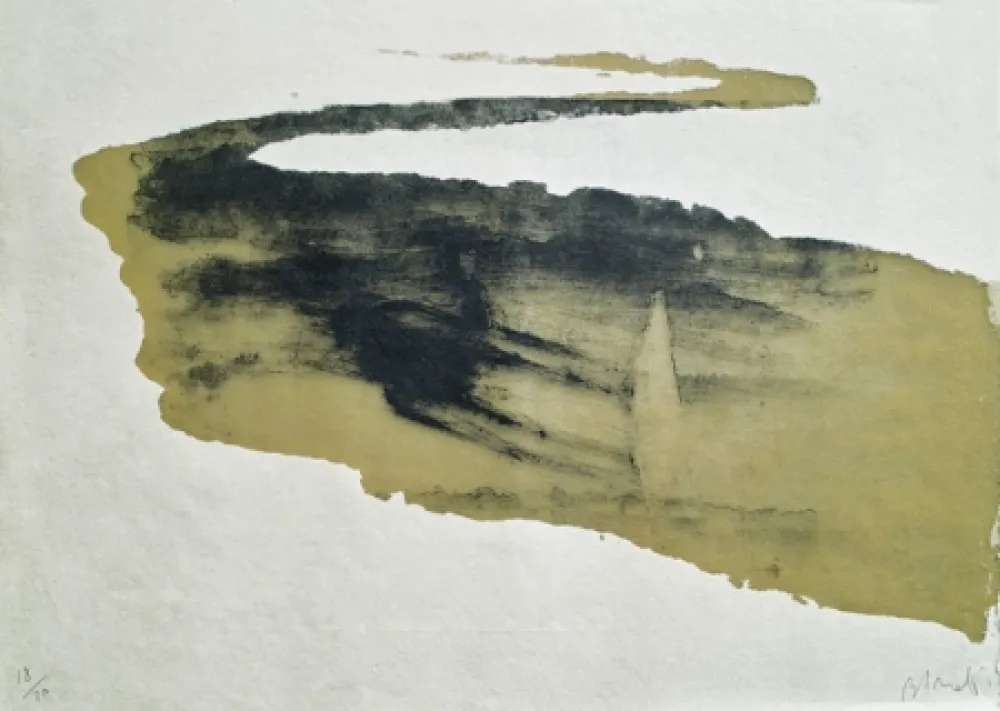 石版画 Barcelo - Sans titre