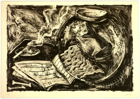 石版画 Barcelo - Sin Título II