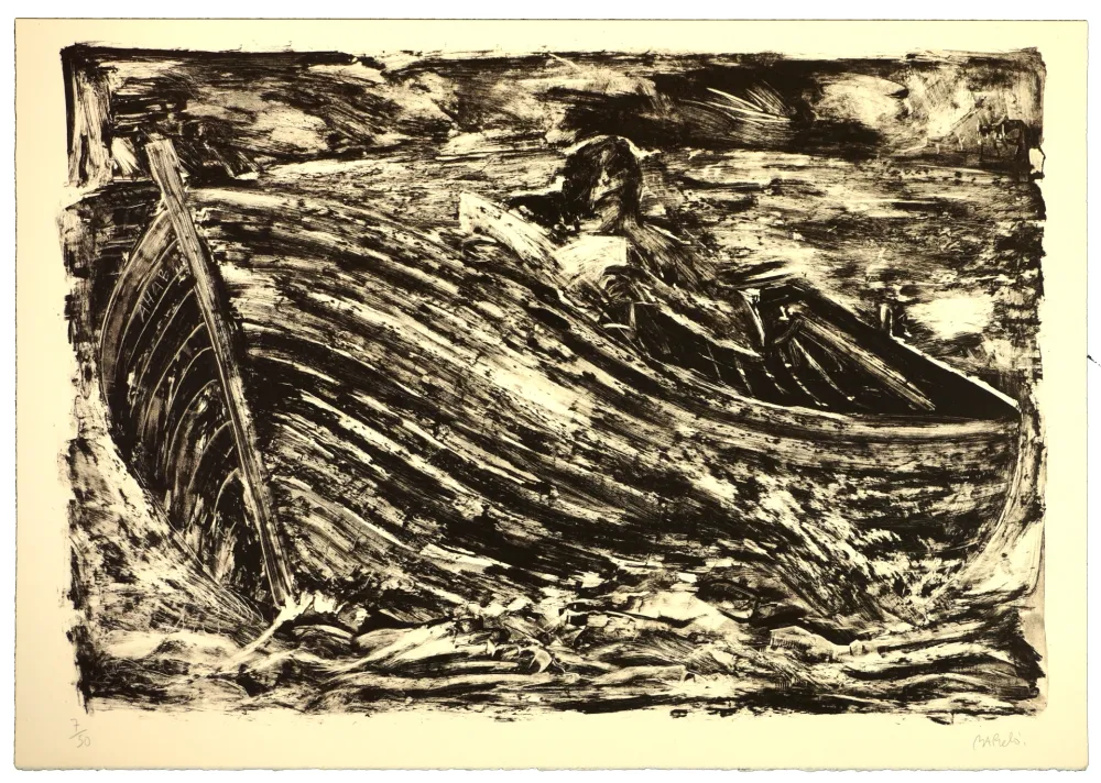 石版画 Barcelo - Sin Título V