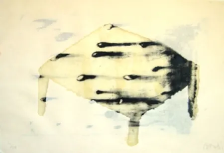 石版画 Barcelo - Table