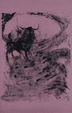 石版画 Barcelo - Toros