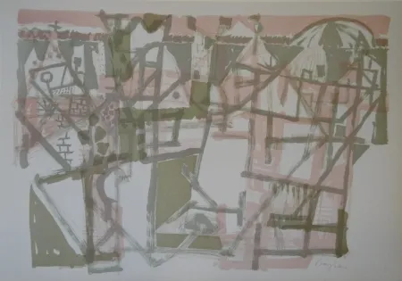 石版画 Bargheer - Untitled