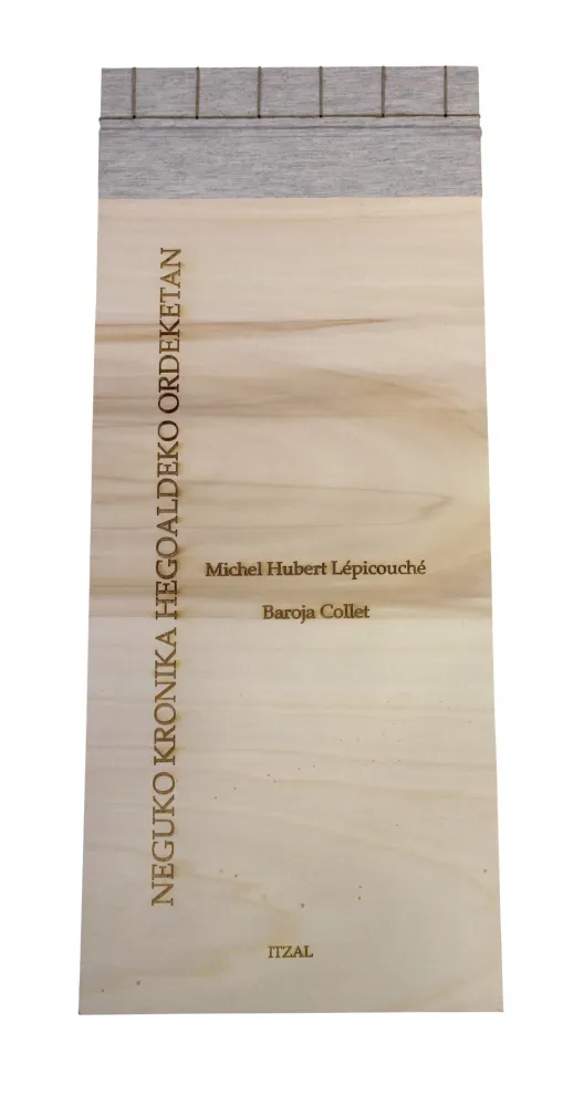 插图书 Baroja-Collet - Neguko kronika hegoaldeko ordeketan