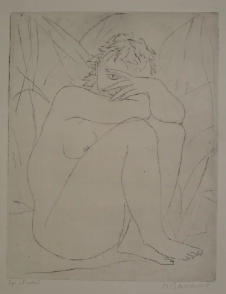 版画 Barraud - Untitled