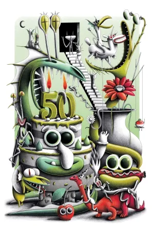 数码版画 Barrome Forgues - 50 ans