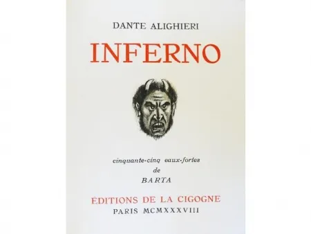 插图书 Barta - Inferno.  Cinquante-cinq eaux-fortes de Barta.