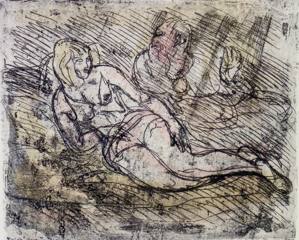 蚀刻版画 Bartolini - L'Aretino