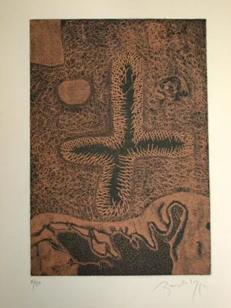 蚀刻版画 Bartolozzi - CRUZ