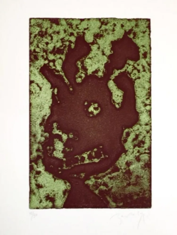 蚀刻版画 Bartolozzi - PERSONAJE NEGRO