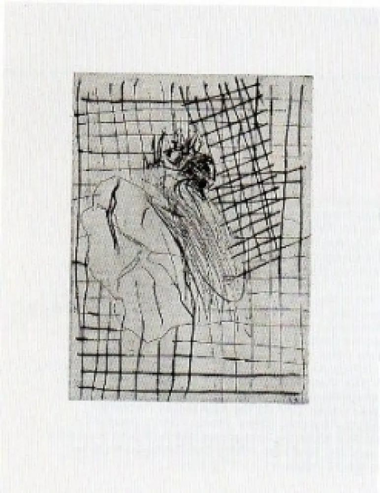 干刻版画 Baselitz - Das Haus