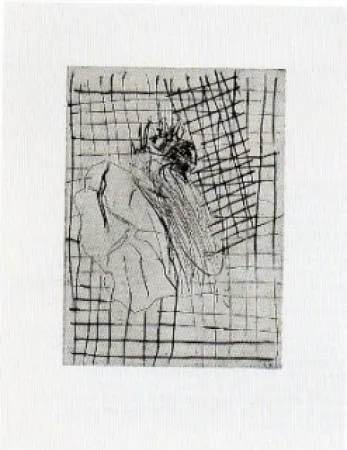 干刻版画 Baselitz - Das Haus