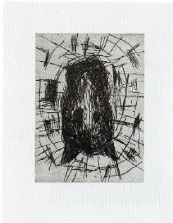 干刻版画 Baselitz - Das Pferd