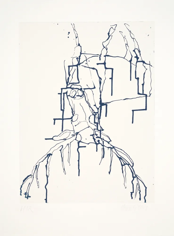 飞尘腐蚀法 Baselitz - 