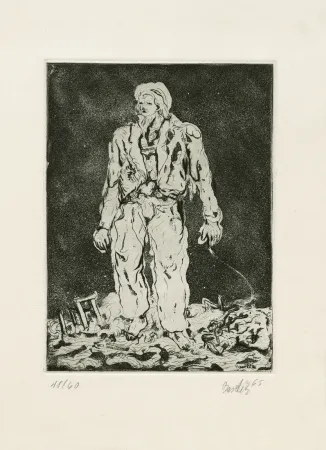 蚀刻飞尘法 Baselitz - 