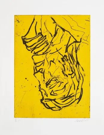 蚀刻版画 Baselitz - 