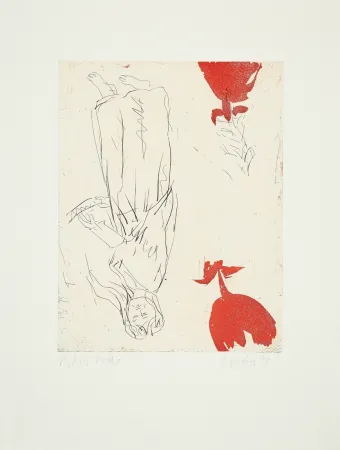 蚀刻飞尘法 Baselitz - 
