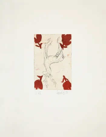蚀刻飞尘法 Baselitz - 