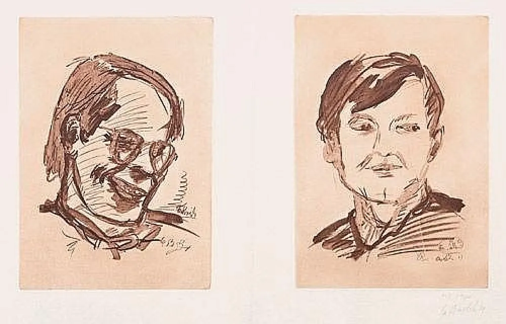 复数作品 Baselitz - Kölner Kunstmarkt 1971