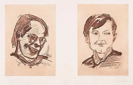 复数作品 Baselitz - Kölner Kunstmarkt 1971