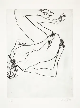 干刻版画 Baselitz - 