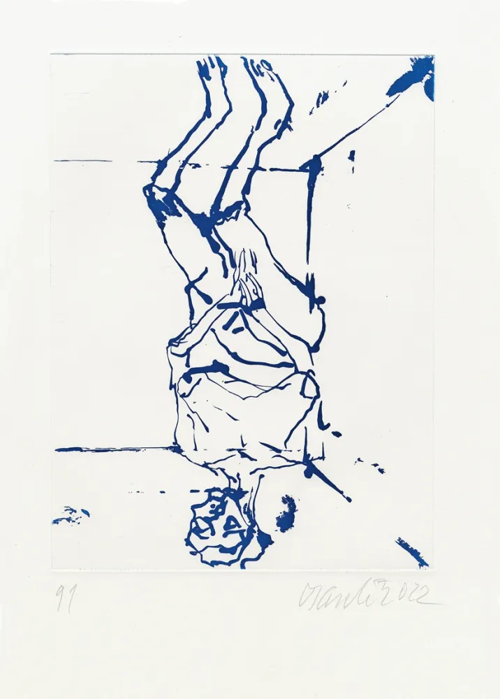 蚀刻飞尘法 Baselitz - 