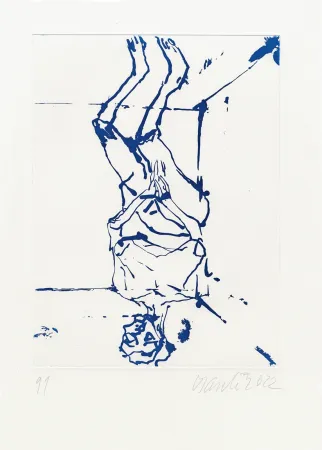 蚀刻飞尘法 Baselitz - 