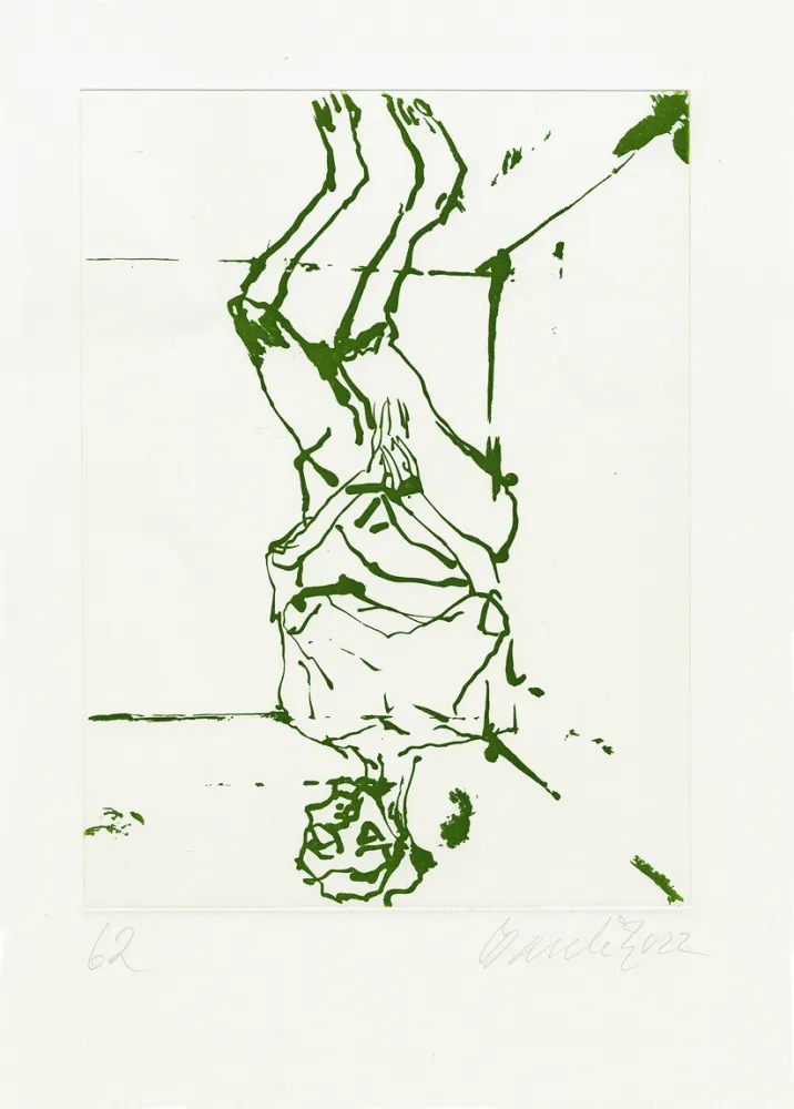 蚀刻飞尘法 Baselitz - 