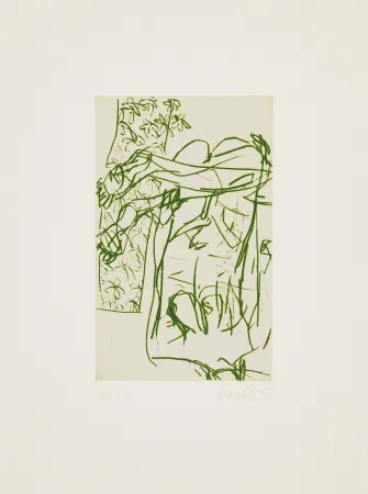 干刻版画 Baselitz - Sheet 6 from 