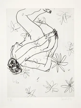 干刻版画 Baselitz - 
