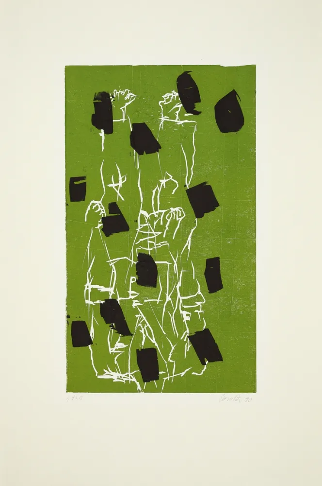 木刻 Baselitz - 