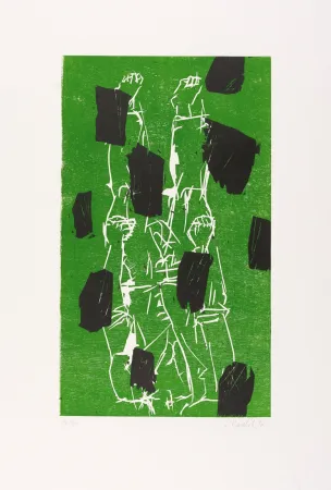 木刻 Baselitz - 