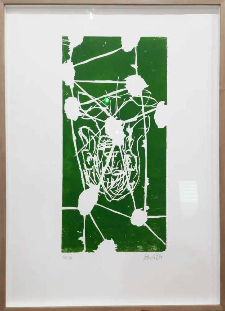 木刻 Baselitz - Untitled