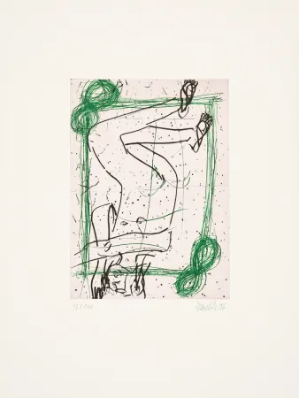 版画 Baselitz - Untitled