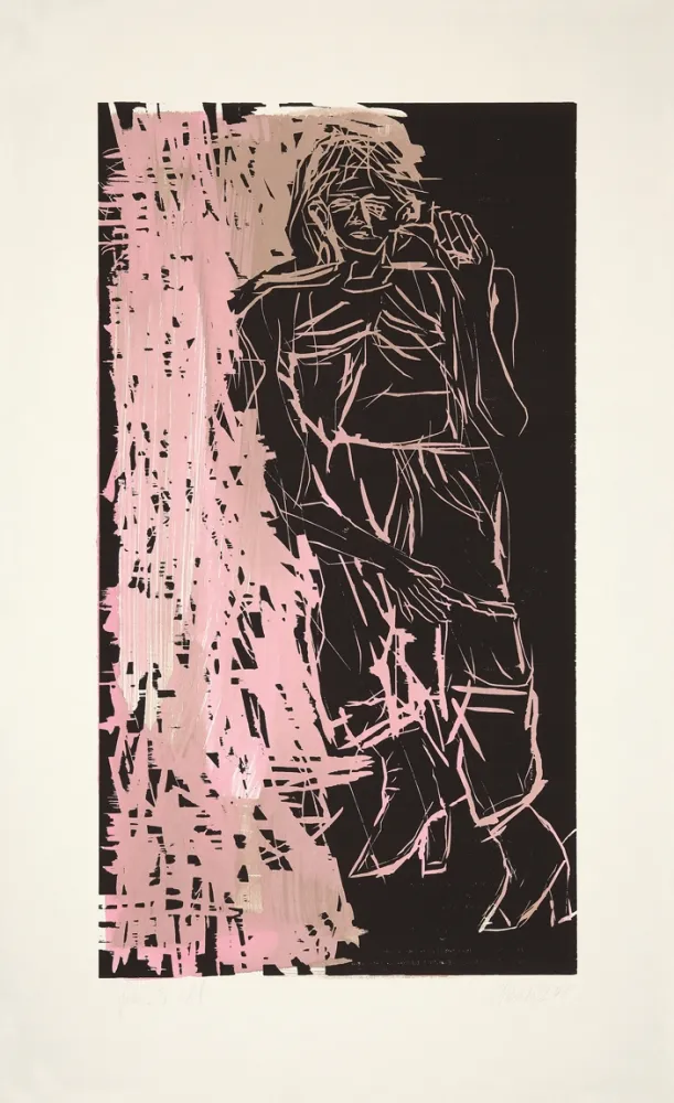 木刻 Baselitz - 